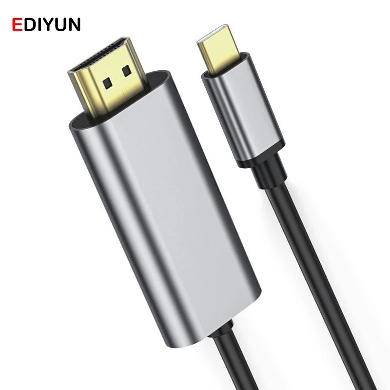 Кабель USB C HDMI 4K Type к Thunderbolt 3 адаптер для MacBook Samsung Galaxy S9/S8/Note 9 Huawei HDMI|Компьютерные