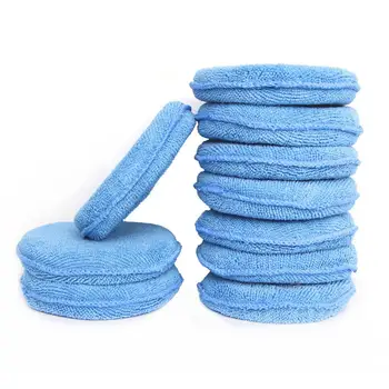 

Car Foam Sponge Wax Sponge Soft Microfiber Car Wax Applicator Pad Polishing Sponge Pad Buffer Detailing Care Wash Clean Towel