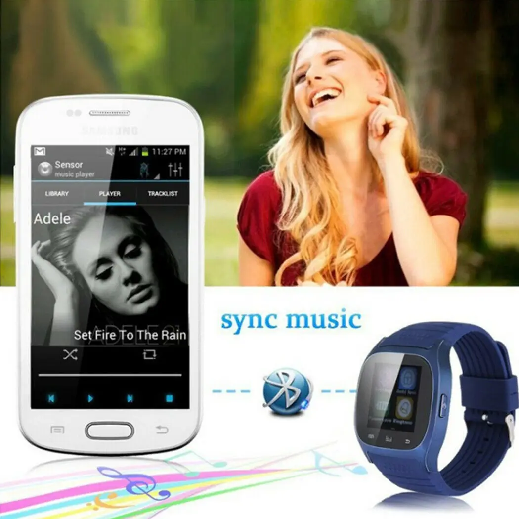 Mate наручные водонепроницаемые Bluetooth Смарт-часы для Android htc samsung iPhone iOS