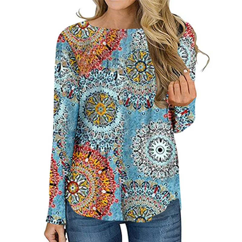 Женская блузка, топы, необычная рубашка с принтом в горошек ...