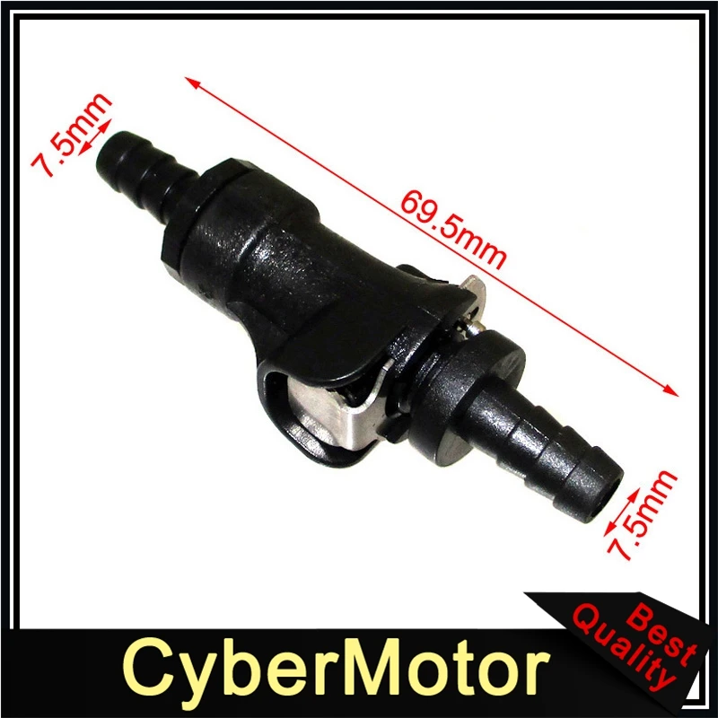 5/16" Gasoline Fuel Line Quick Release Disconnect Coupling For