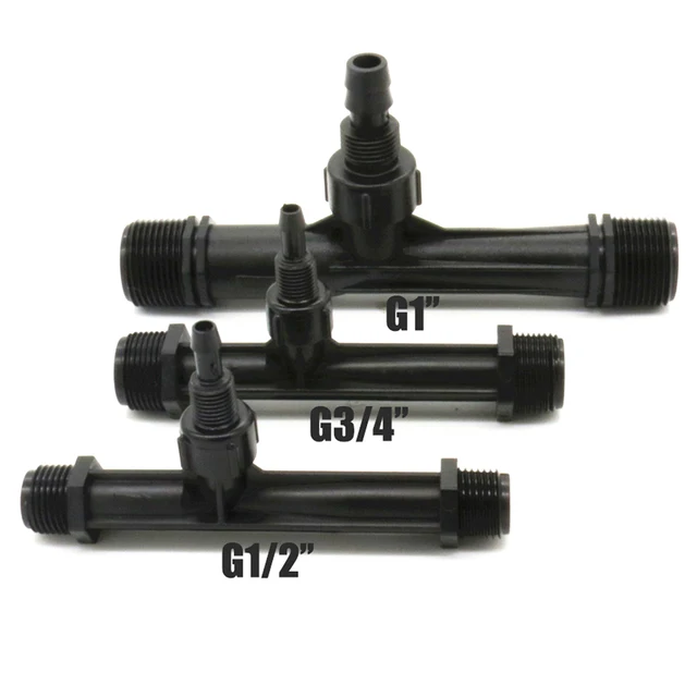 1/2 ' 3/4 1 Külső Szál Venturi Műtrágya Öntözőkészülék Növény Befecskendező Cső Csatlakozók Kerti Vízcső Csatlakozója - Image 6