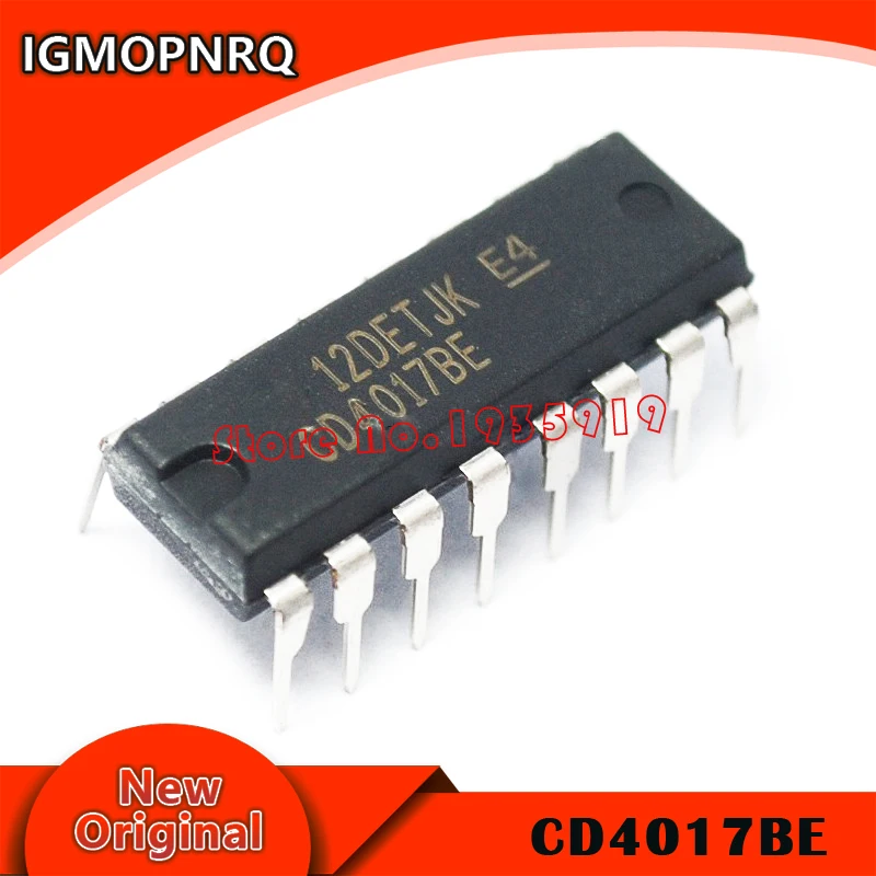 10 шт./лот CD4017 CD4017B DIP-16 CD4017BE DIP 4017 IC