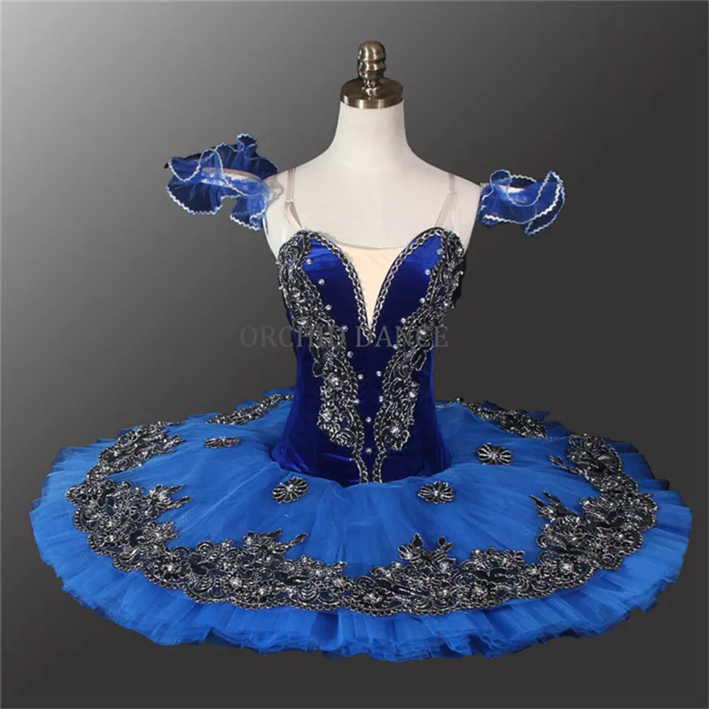 Royal blue Профессиональный заказ размер MOQ 1 шт девушки классический синий костюм с юбкой-пачкой - Цвет: Royal blue