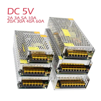 

Power Supply AC To DC 5V 2A 3A 5A 10A 20A 30A 40A 60A Led Adapter Driver Power Supply Lighting Transformer for LED Strip Lights