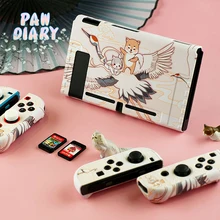 

Dog Switch Case Scrub PC Hard Cover JoyCon Controller Games Housing Shell Protective Pouch For Nintendo Switch Accessories