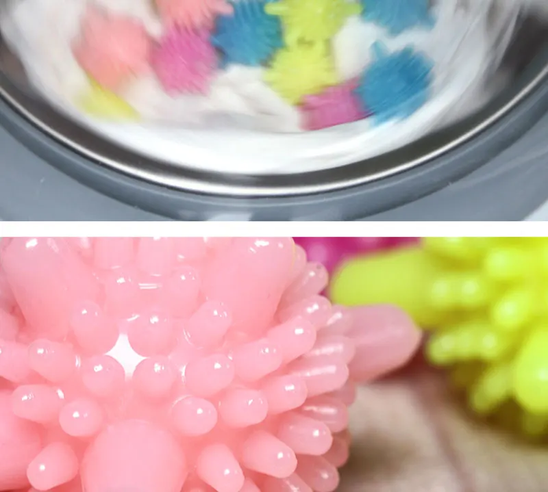 5 pcs/lot Magic Laundry Ball For Household Cleaning Washing Machine Clothes Softener Starfish Shape Solid Cleaning Balls