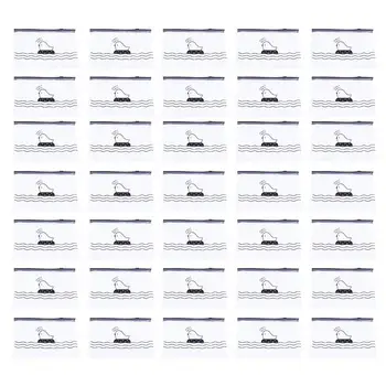 

50Pcs Masks Keeper Useful Practical Mask Storage Pouch Face Cover Bag Mask Storage Bag Mouth Holding Bag for Travel