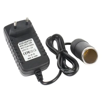 

220V to 12V Adapter Converter Parts Portable Car Cigarette Lighter Socket