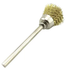 Проволочные щетки из нержавеющей стали для удаления ржавчины, стальные проволочные катушки с хвостовиком, плоские медные проволочные катушки, набор полировальных кистей