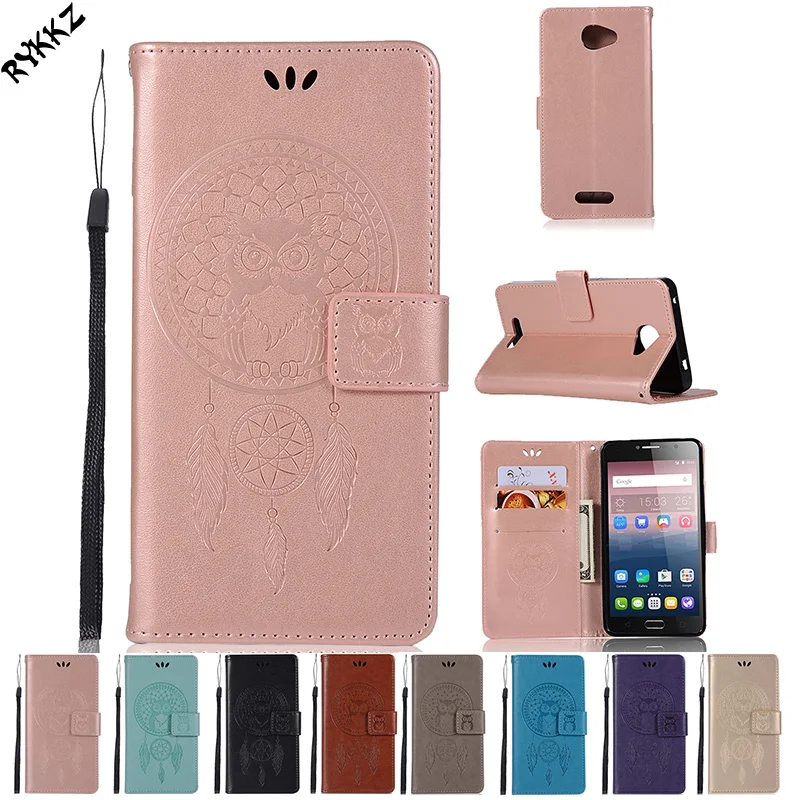 Флип-чехол для телефона alcatel One Touch Pop 4S 5095L 5095Y 5095I 5095S кожаные чехлы POP4 S сумка
