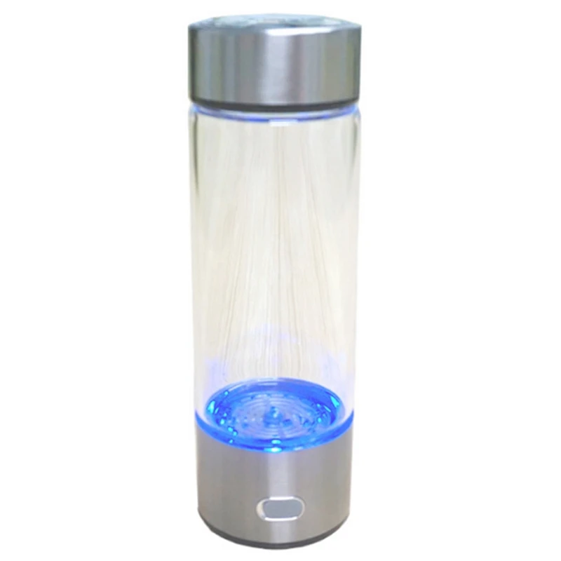 

600Ml Portable Hydrogen Generator Water Filter Ionizer Pure H2 Pem Rich Hydrogen Alkaline Bottle Electrolysis Drink Hydrogen