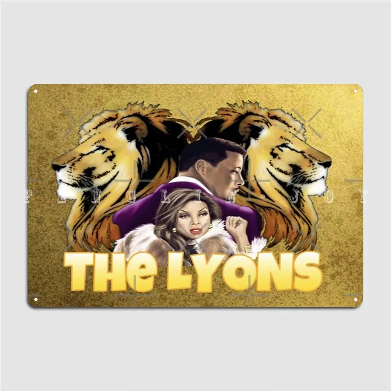 

The Lyons Poster Metal Plaque Cinema Living Room Designing Kitchen Plaques Tin sign Poster