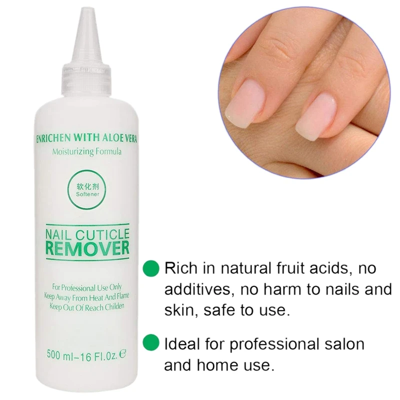 500ML Manicure Nail Cuticle Softener Nail Dead Skin Removal Softening Nail Art Tool