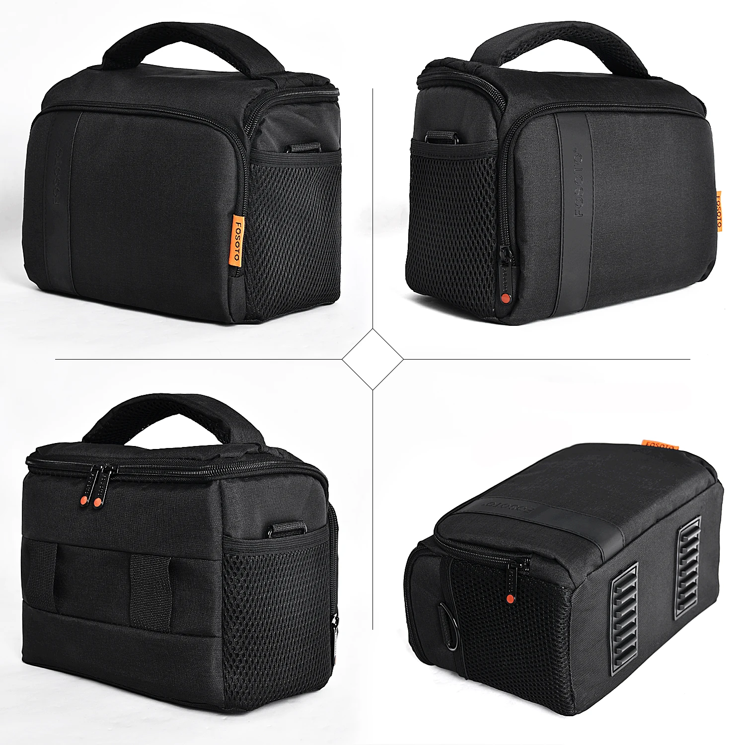 Fosoto-bolsa de Ombro Impermeável para Câmera Dslr Câmera de Vídeo para Canon Nikon Sony Lens Pouch Fotografia Photo Bag - Image 4