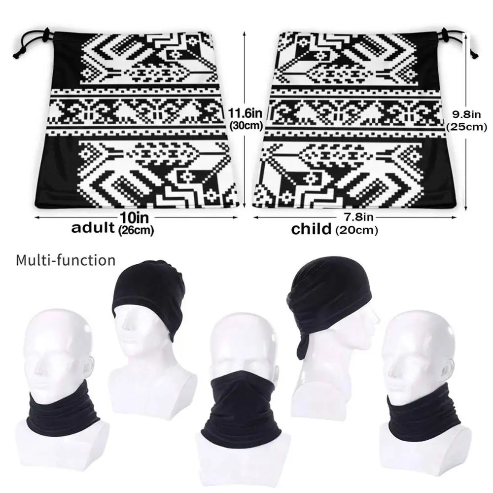 mens designer scarf Latvian Traditional . Mono Multi-Function Soft Warm Scarf Mask Latvian Traditional Sign Heritage Ornament Baltics Signs mens white scarf