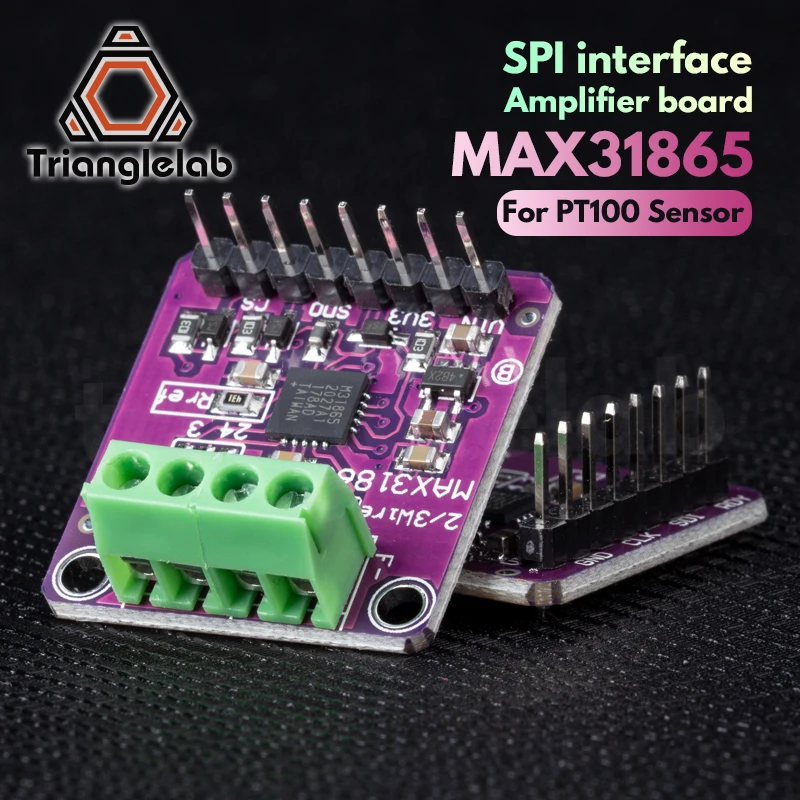 Плата преобразователя температуры и термопары trianglelab MAX31865 PT100 для Arduino 3 В ~ 5