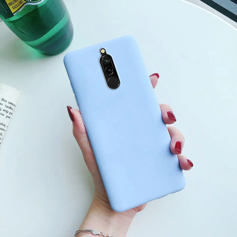 xiaomi leather case card For Xiaomi Redmi 8 Cover Silicone Soft TPU Matte Coque For Funda Xiaomi Redmi 8 Redmi8 Case Protector Bumper Redmi 8 Phone Cases leather case for xiaomi