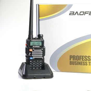 

BaoFeng walkie talkie UV-5RQ two way cb radio upgrade version baofeng uv5r 128CH 5W VHF UHF 136-174Mhz & 400-520Mhz
