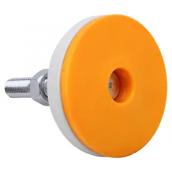 

Anti-Shock Foot Base Cup Adjustable Mechanical Furniture Support Leg M18 Screw 100mm TPU Chair Stand Base