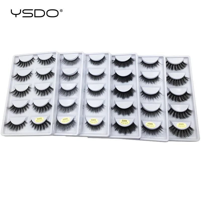 

250 pairs mink eyelashes DHL shipping natural long 3d mink lashes false eyelash hand made makeup false lashes cilios wholesale