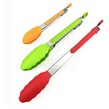 

Bbq Clips 7 Inch 9 Inch 12 Inch Stainless Steel Silicone Barbecue Clip Heat Resistant Strong Utility