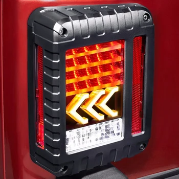

Car stop LED universal reverse USA/Europe Version rear taillight LED brake turn signal tail light for Jeep Wrangler JK 2007-2017