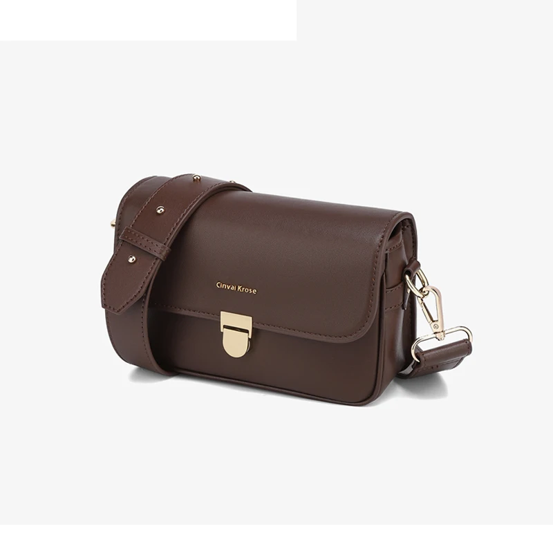 New Womens Plain Color Simple Clutch Handbag Messenger Shoulder Crossbody Bag 