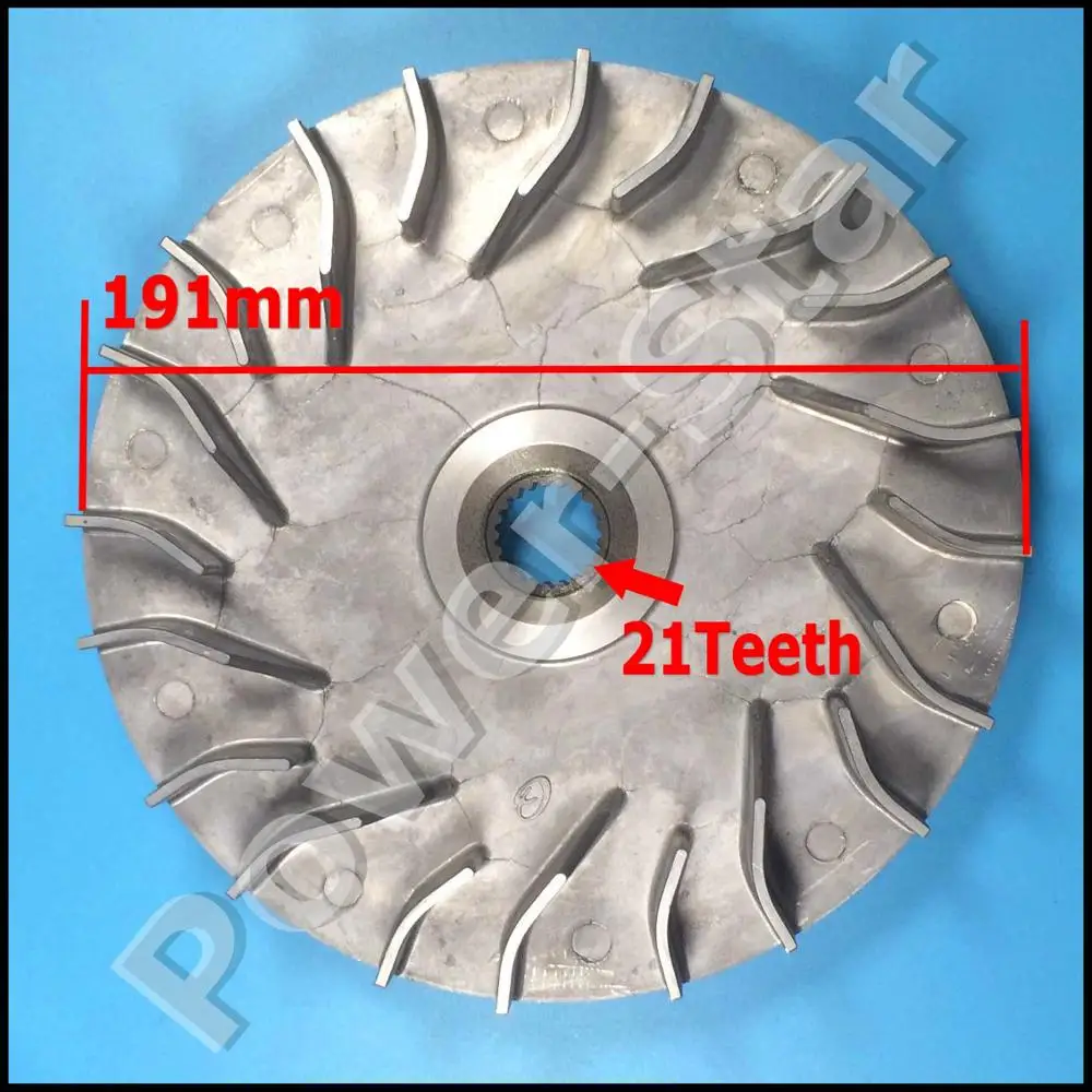 

21T 21 Teeth Hisun 500CC 700CC Primary Clutch Variator Fan Cover Plate HISUN ATV Parts