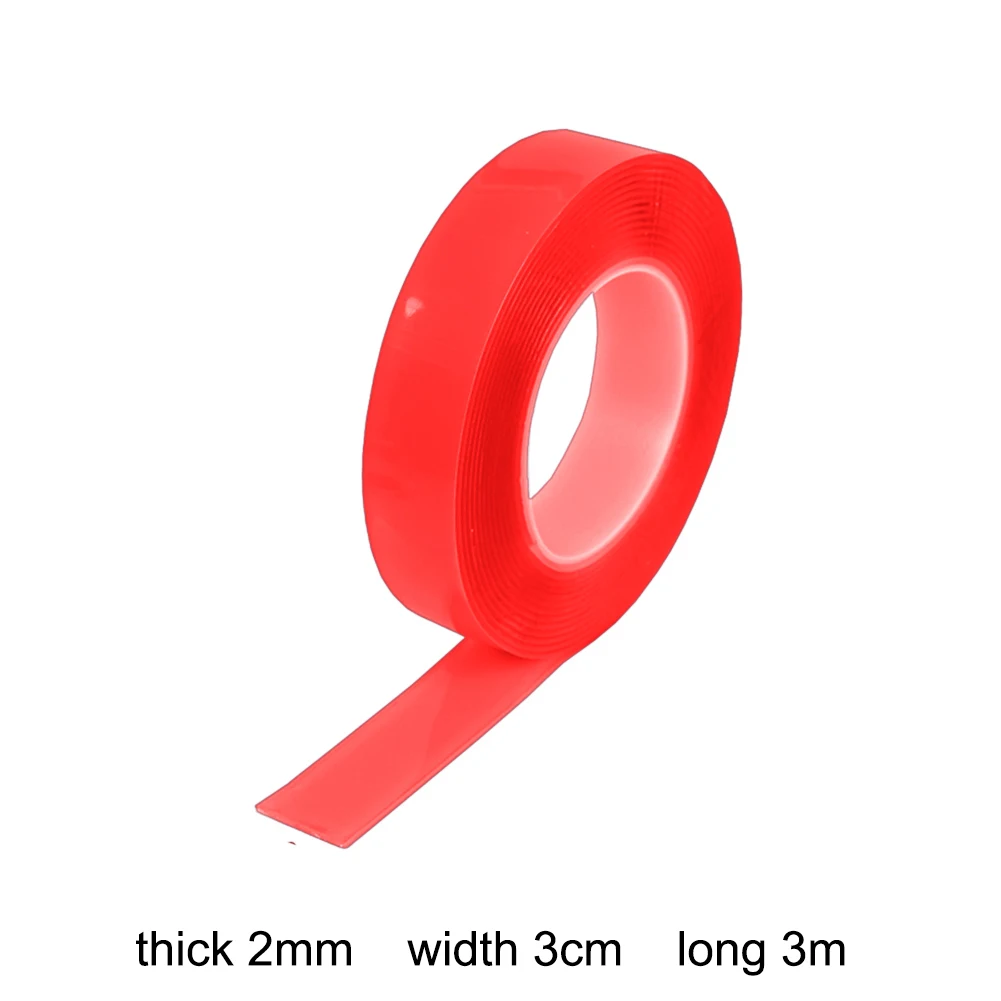 

1PC Nano Tape Double Sided Mounting Traceless Removable Washable Strong Adhesive Tape Gripper Anti Slip Gel Grip Tape