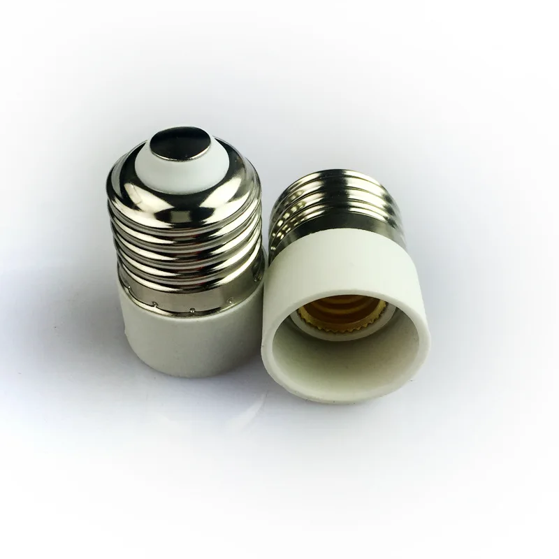 E27 к E14 адаптер Высокое качество Материал огнестойкий пластик конвертер гнездо светильник лампа адаптер держатель лампы светодиодный держатель лампы