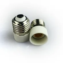 E27 к E14 адаптер Высокое качество Материал огнестойкий пластик конвертер гнездо светильник лампа адаптер держатель лампы светодиодный держатель лампы