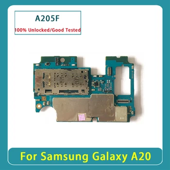 

TDHHX Original Motherboard Mainboard Logic Board For Samsung Galaxy A20 A205F Motherboard With Android System,Free Shipping