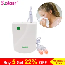 Горячая прокси BioNase массаж носа тела Уход за носом терапия машина для носа, для лечения ринитов синусит лечение Сенной температуры низкочастотный импульсный лазер