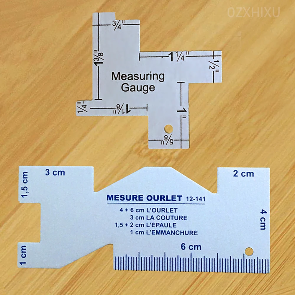 Measuring Gauge for Sewing