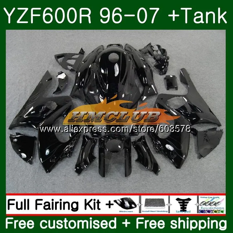 Корпус для YAMAHA Thundercat YZF 600R YZF-600R 1996 2007 52CL. 27 серебро пламя YZF600R 96 97 98 99 00 01 02 03 04 05 06 07 обтекатель