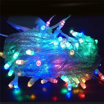 Laagste Price10M Led Kerst Guirlande Draad Led String Lamp Fairy Lights Voor Indoor Nieuwjaar Xmas Wedd Ac 220V/110V Outdoor Licht