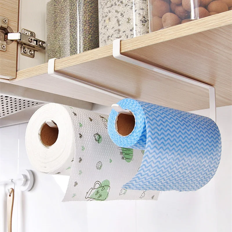 1PCS Toilet Paper Holders Roll Tissue Racks Metal Towel Stand Multifunction Storage Hanging Shelf Kitchen Bathroom Organizers |