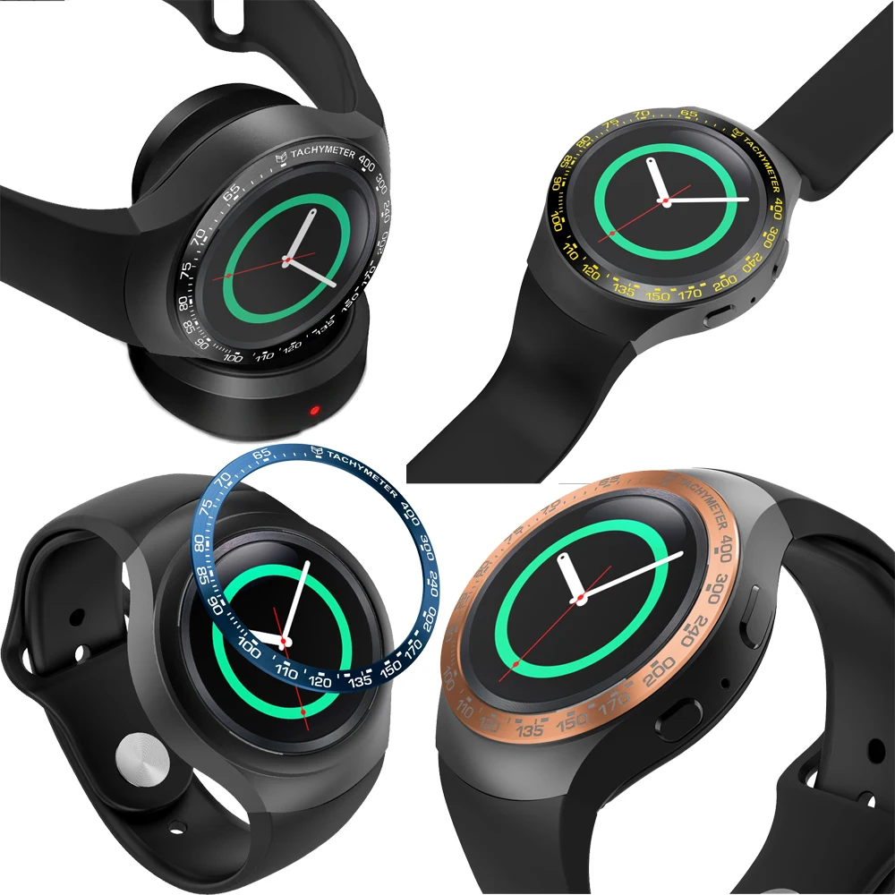 Sleek Sport Style Anti-Scratch Metal Bezel Ring Cover