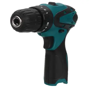 

Electric Cordless Drill Screwdriver 10mm Wireless Power Driver 18+3 Torque 2-Speed Power Tool for 10.8V Makita Battery