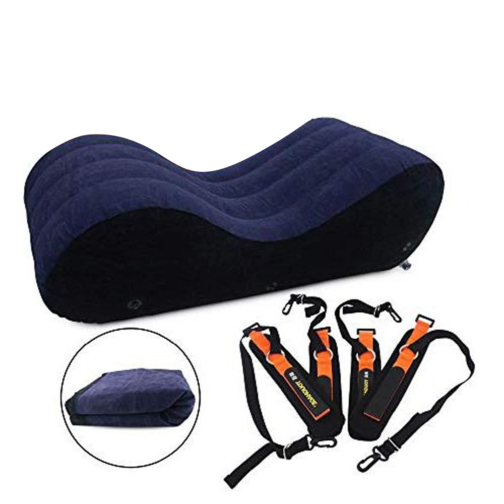 SM Inflatable Sex Sofa Bed Sexual Position Pad Adult Toys Sex Furniture for Couples Fun Cushions Pilow Chair Erotic Wedge Pillow