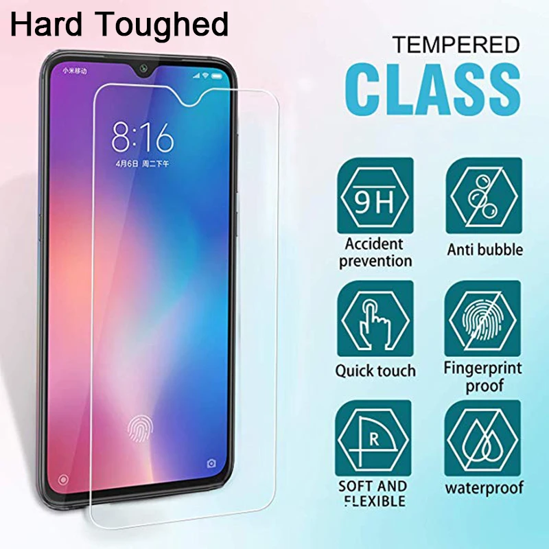 

9H HD Clear Screen Protector for Xiaomi CC9 Tempered Glass for Xiaomi Mi A3 Protective Glass on Xiomi Mi CC9e Mi A3 Lite Film