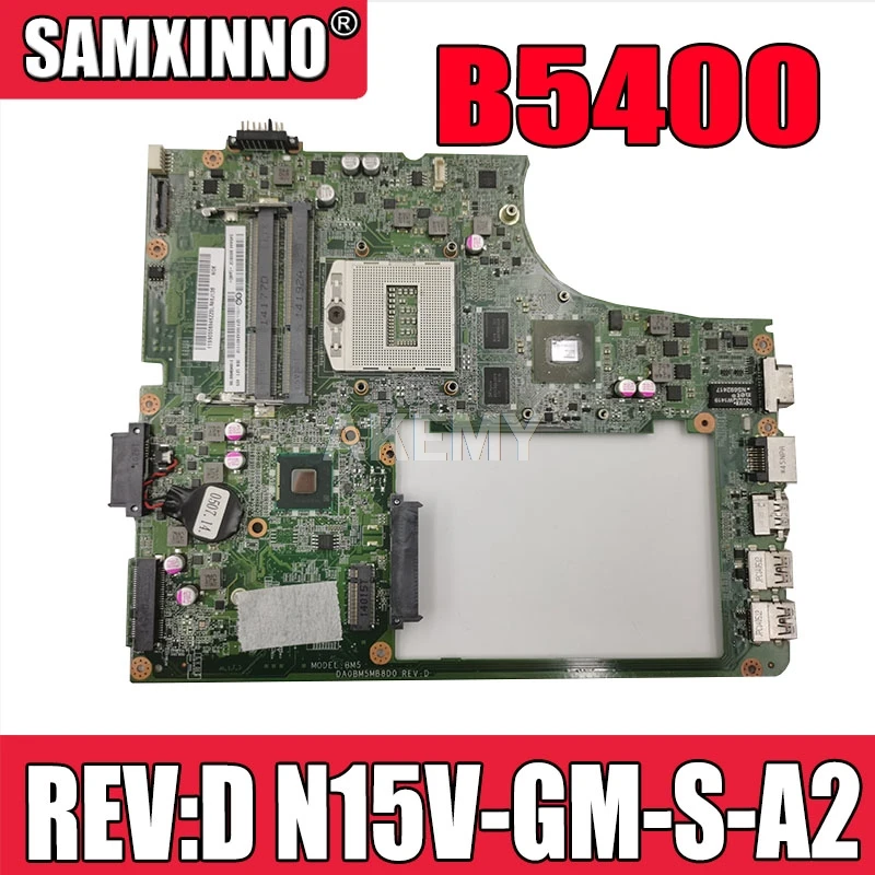 Доступны обещанные рабочие DA0BM5MB8D0 REV : D материнская плата для ноутбука For Lenovo B5400