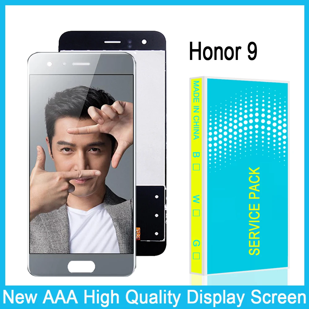 5 15 дюймов для Huawei Honor 9 STF-L09 STF-AL10 STF-AL00 STF-TL10 ЖК-дисплей с сенсорным экраном