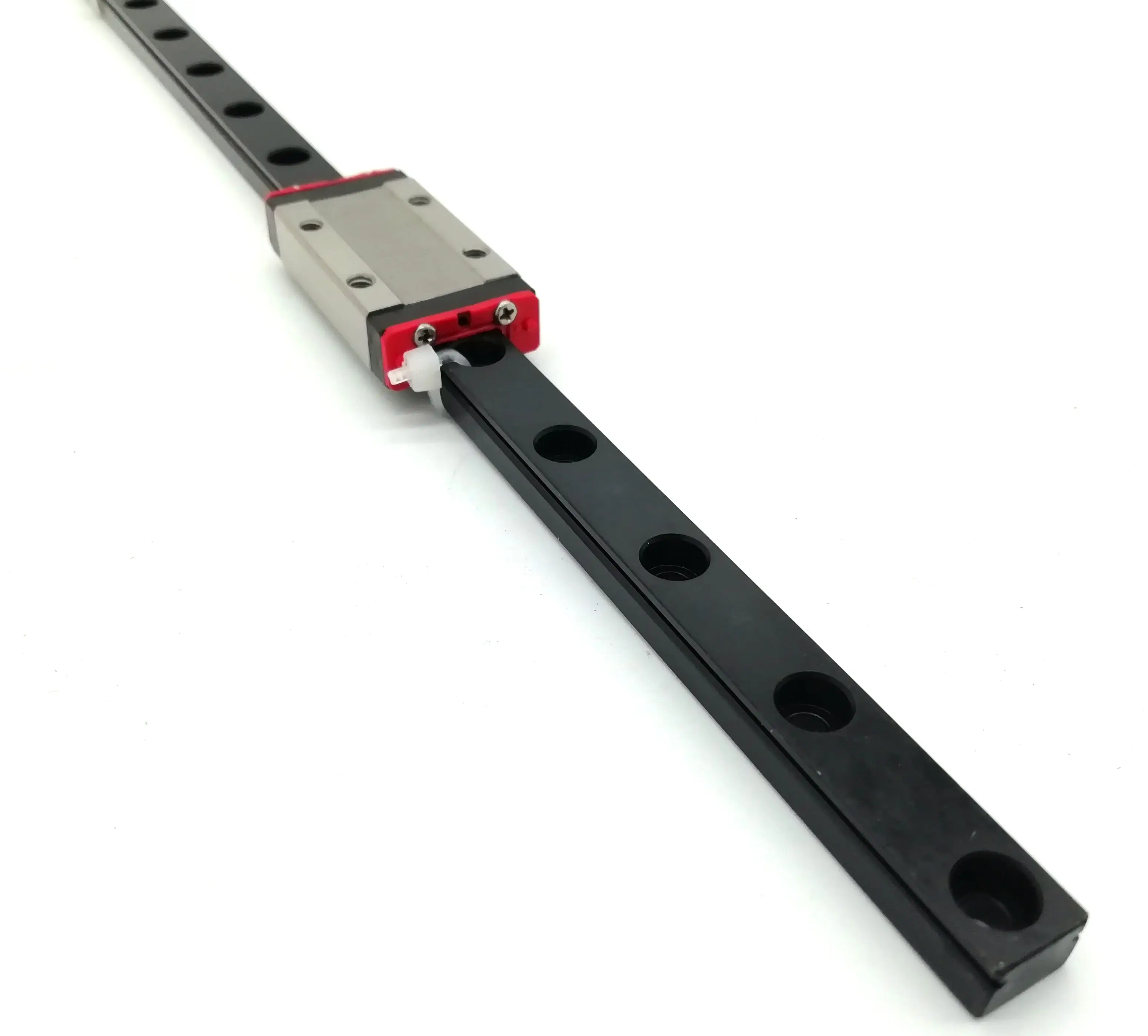 Black Oxide Linear Rail MGN12H with Long Body Carriage 440C SS 250-600mm afbeelding