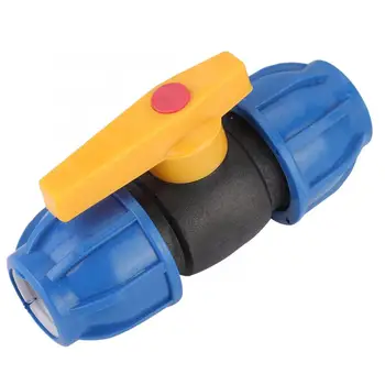 

25mm High Quality PE Ball Valve Pipe Quick Connection Valve Water Pipe Fittings G3/4in Quick Ball Valve