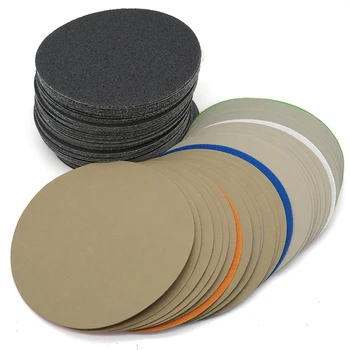 

20PCS 6in 150mm Water Sanding Disc Hook & Loop Flocking Sandpaper 400 8001500 2000 2500 3000 4000 5000 7000 10000 Grit
