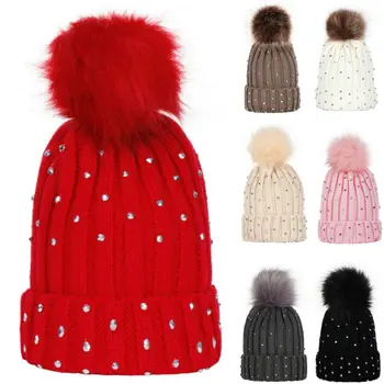 

Baby Toddler Kids Girls Boys Winter Warm Knitted Crochet Beanie Hat Outdoor Cap