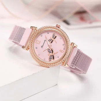 

2020 Women Watches Ladies Luxury Fashion Dragonfly Magnet Buckle Female Wrist Watch for Gift Clock Relogio Feminino Dropshipping