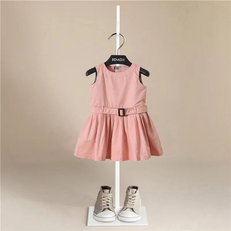 Платье для маленьких девочек; летняя одежда для маленьких девочек; коллекция года; платье для малышей; Хлопковое платье принцессы; Одежда для девочек; платье для девочек по низкой цене - Цвет: 10